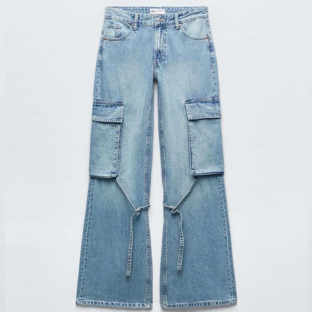 Zara Cargo Jeans